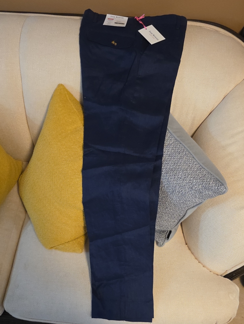 Isaac Mizrahi Navy Boy’s Chino Pants